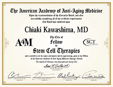 Stem Cell Therapy Certificate